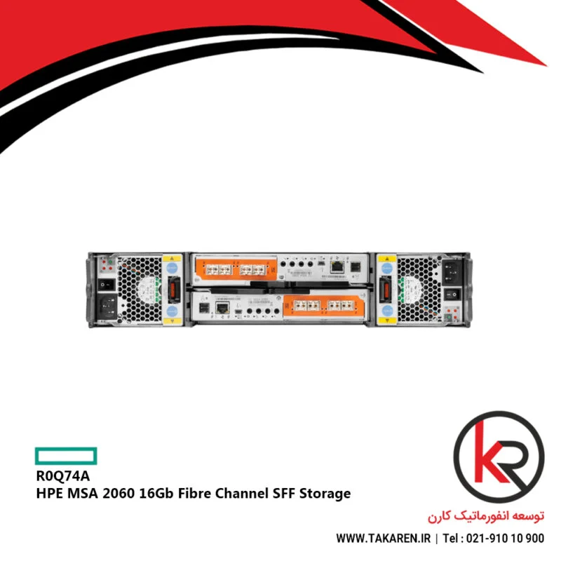 ذخیره ساز اچ پی | HPE MSA 2060 SFF 16G FC Storage R0Q74A