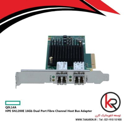 HPE SN1200E 16Gb Dual Port Fibre Channel Host Bus Adapter | Q0L14A