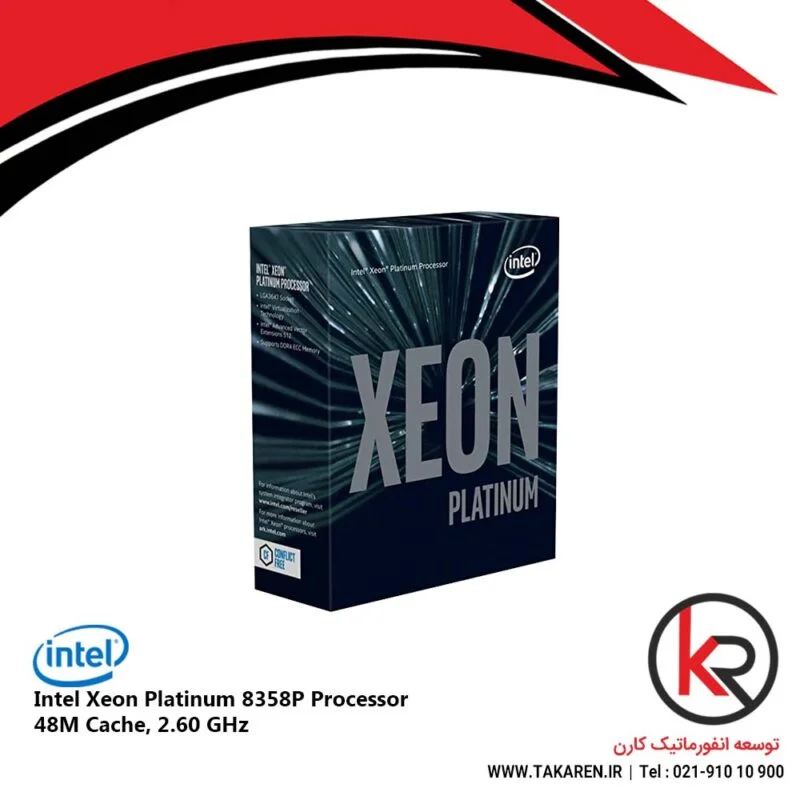 پردازنده اینتل زئون Intel Xeon Platinum 8358P