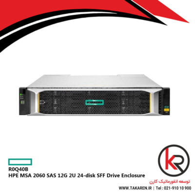 HPE MSA 2060 R0Q40B SAS 12G 2U 24-disk SFF Drive Enclosure